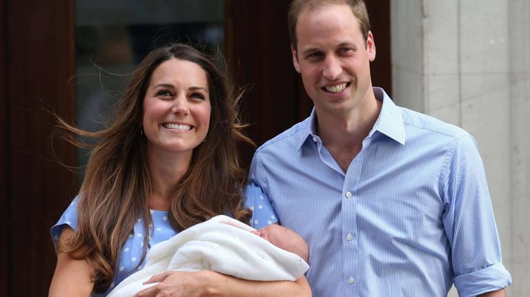 Herzogin Kate und Prinz William: Nach der Geburt von Prinz George.