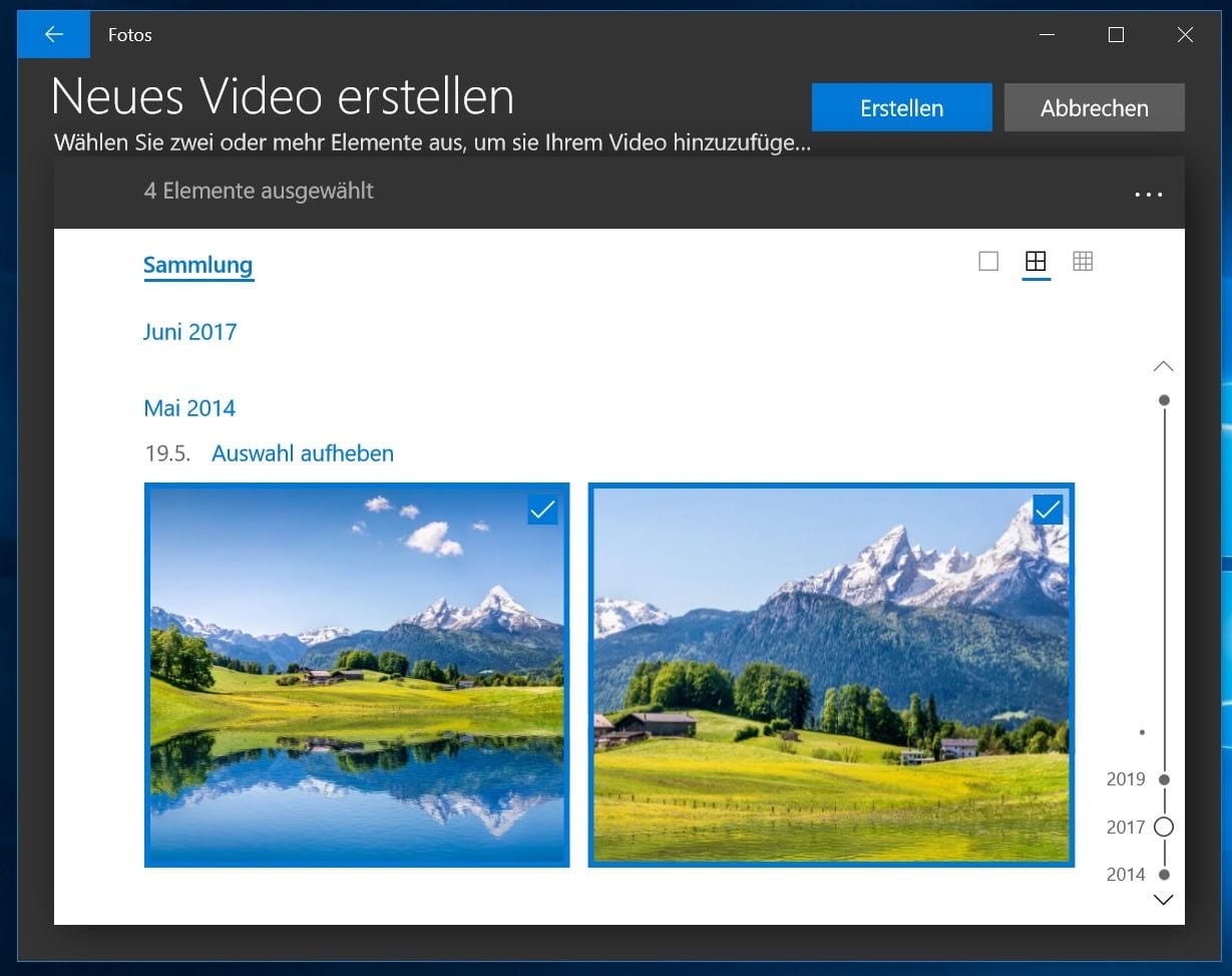 Windows 10 Foto-App