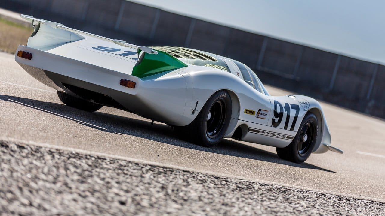 Lang gemacht: Porsche hat diesen 917 anlässlich des Jubiläums wieder in die ursprüngliche Langheckvariante zurückgebaut.