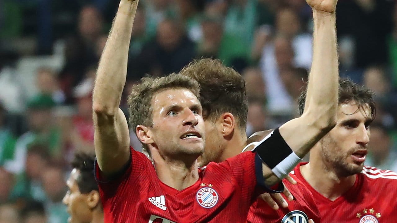 Hatte nicht immer Grund zum Jubel: Bayerns Thomas Müller.