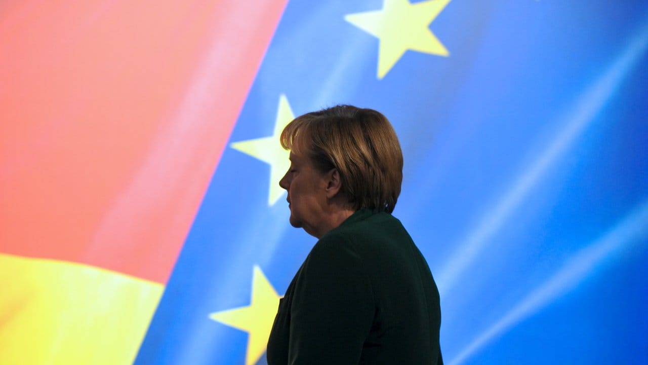 Kanzlerin Merkel zeigt große Sorge um die Zukunft der EU - und betont ein weiter gestiegenes Verantwortungsgefühl für Europa.