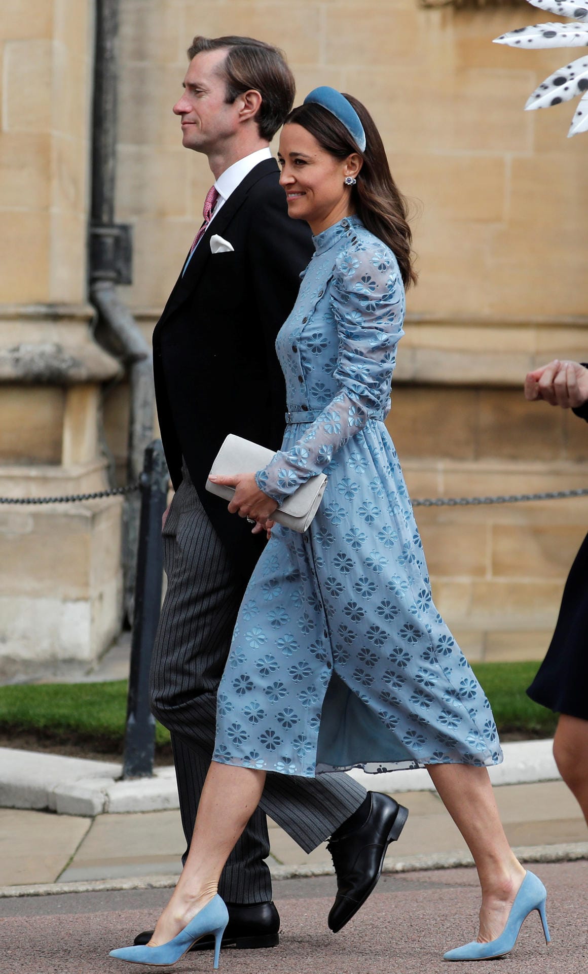 Auch Pippa Middleton kam zur Trauung. Sie war vor acht Jahren mit dem Bräutigam liiert.