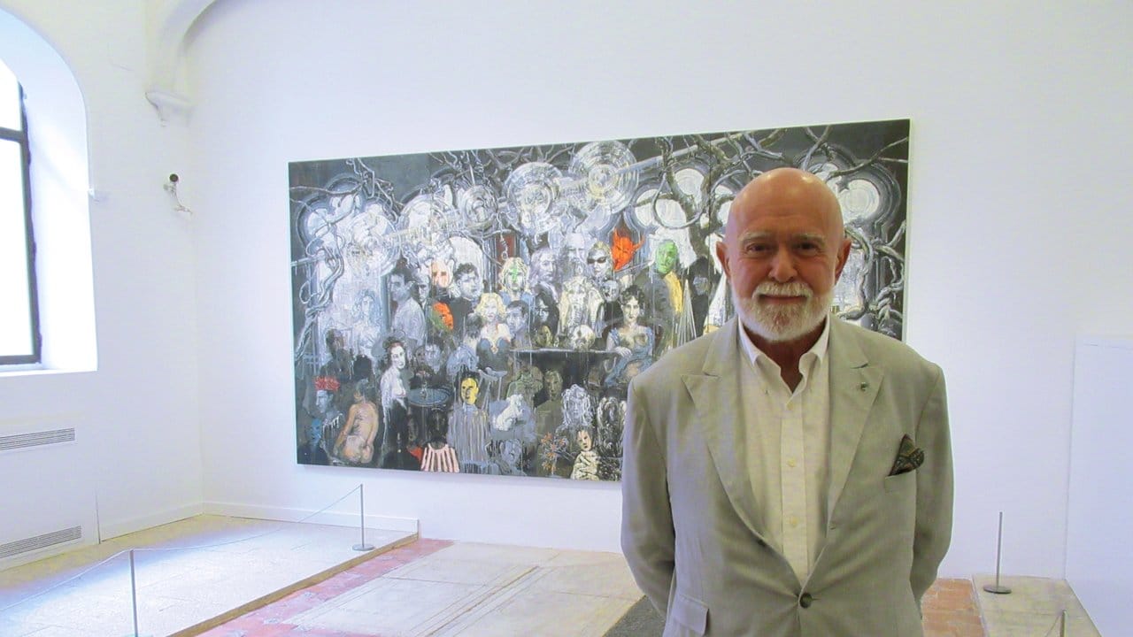 Roberto Polo, kubanisch-amerikanischer Kunstliebhaber und ehemaliger Brüsseler Galerist, im neuen Museum in Toledo.