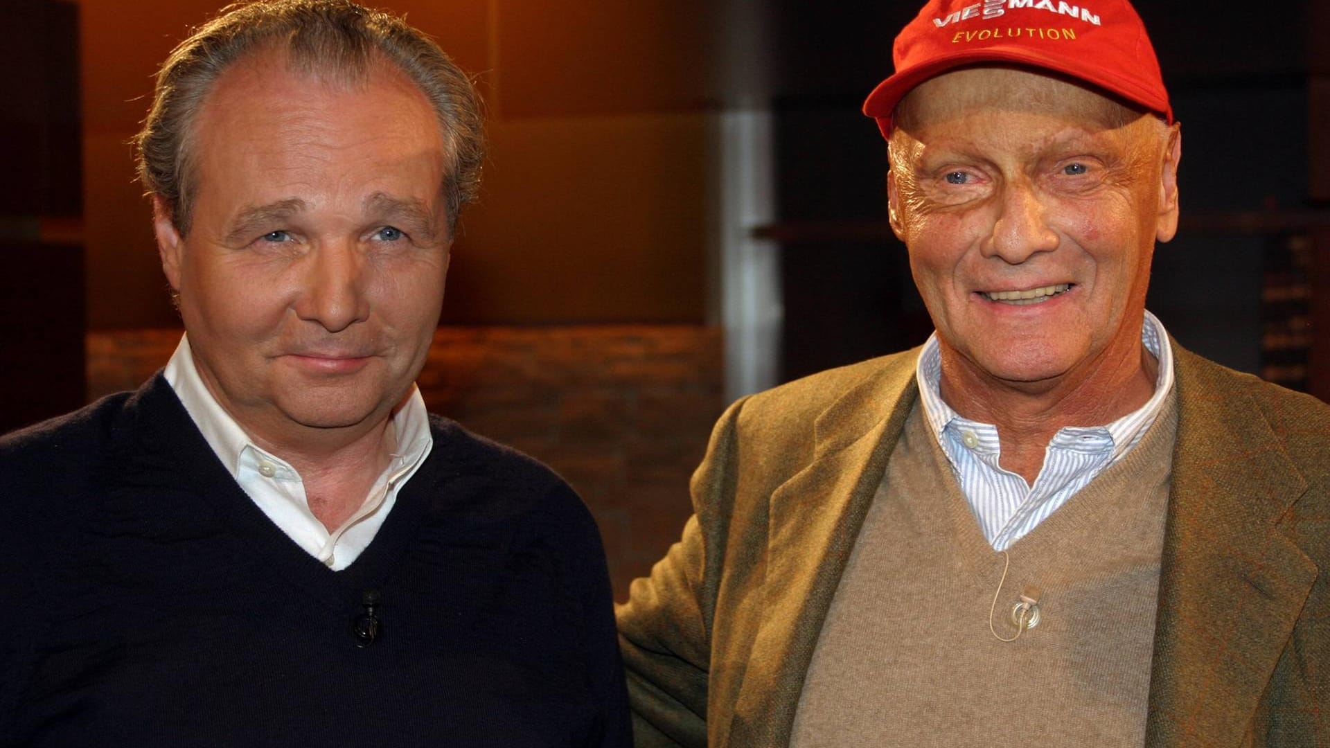 Die Brüder Niki und Florian Lauda: Sein Bruder rettete ihm mit einer Nierentransplantation 1997 sein Leben.