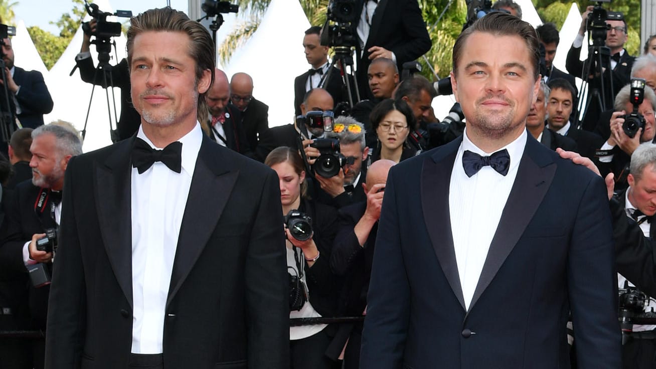 Brad Pitt und Leonardo DiCaprio