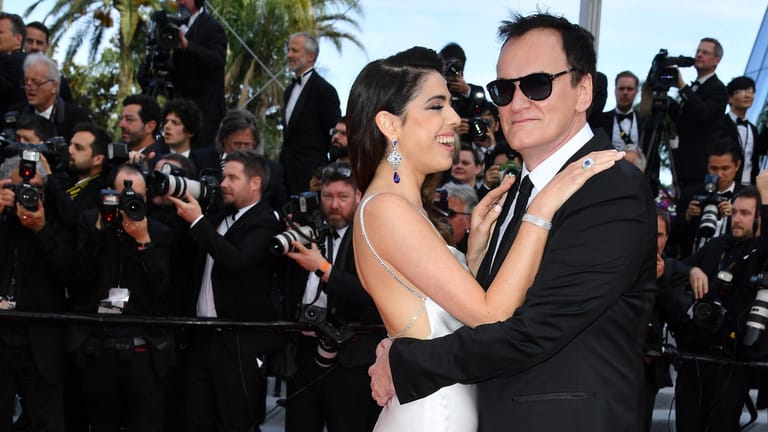 Quentin Tarantino und Daniela Pick