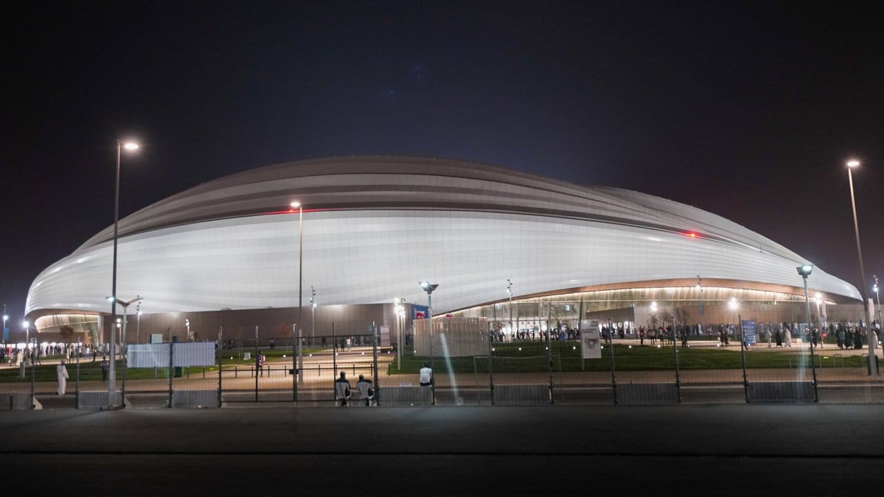 Das neue Al-Dschanub-Stadion in Katar.