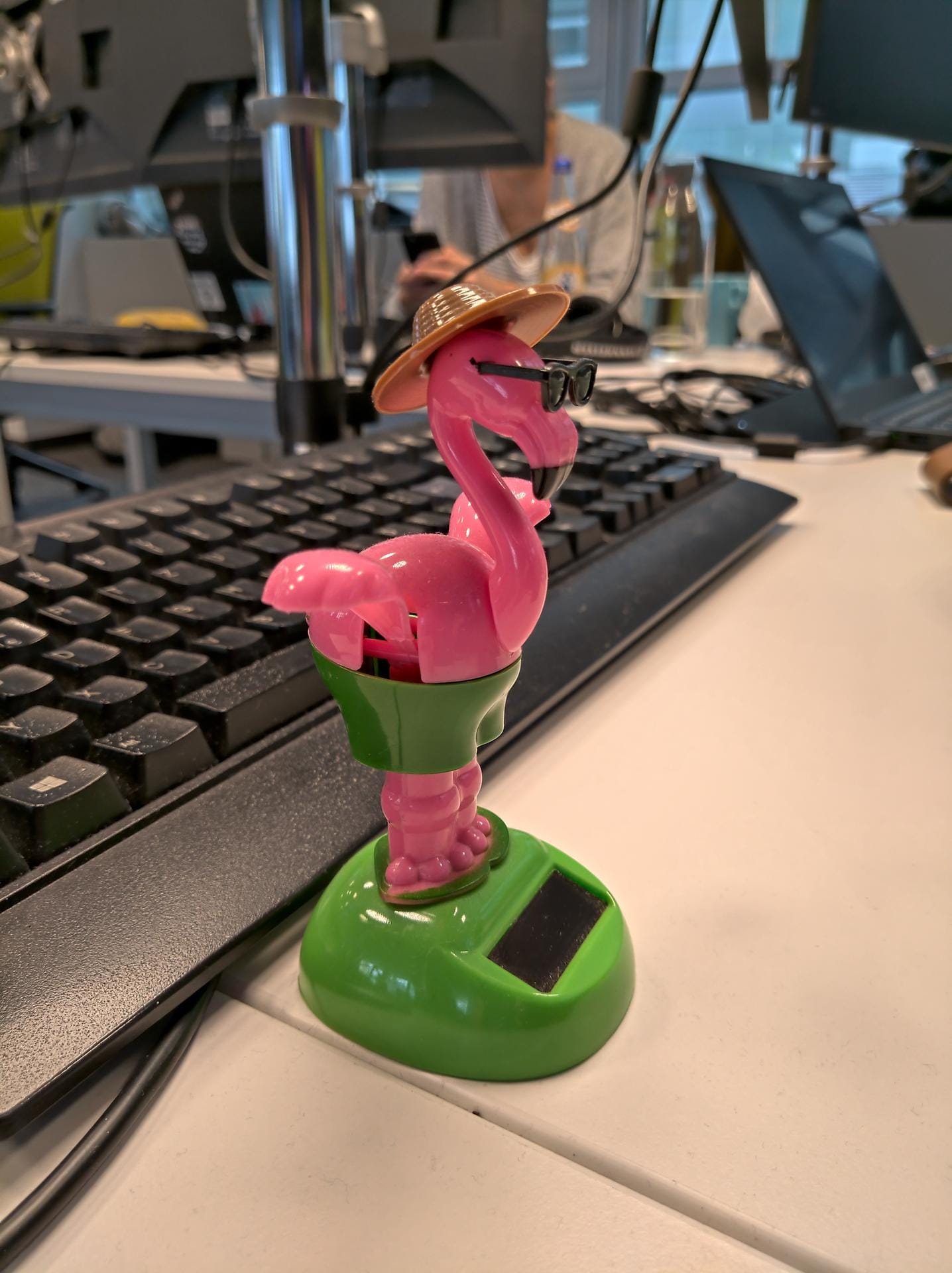 Büro-Flamingo