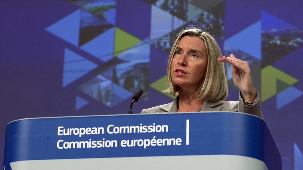 "Das vergangene Jahr war in der gesamten Region ein Jahr des positiven Wandels", sagte die EU-Außenbeauftragte Federica Mogherini.