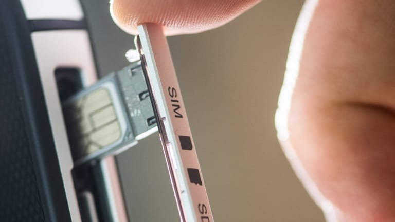 Die meisten modernen Smartphones fassen die sogenannte Nano-SIM.
