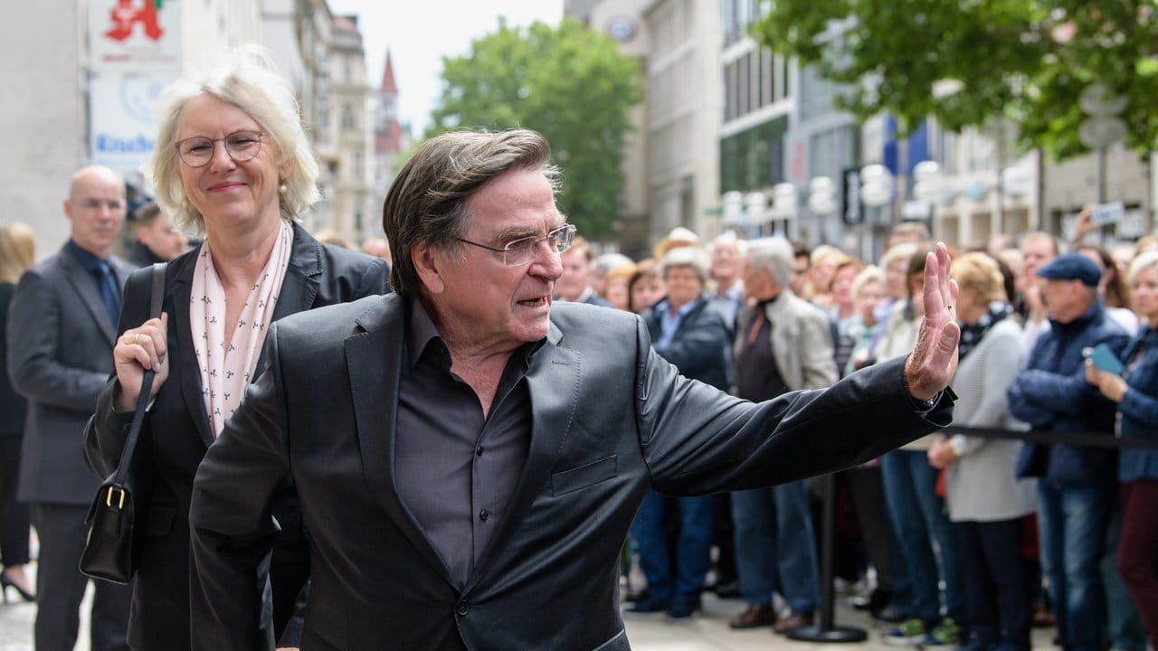 Elmar Wepper und seine Frau Anita. Elmar Wepper und seine Frau Anita.