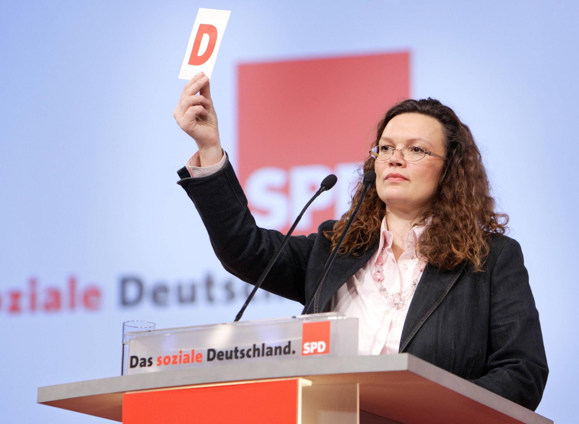 Nach Kritik – Wasserhövel war der Favorit des damaligen Parteichefs Franz Müntefering – lehnt sie die Kandidatur schließlich doch ab.
