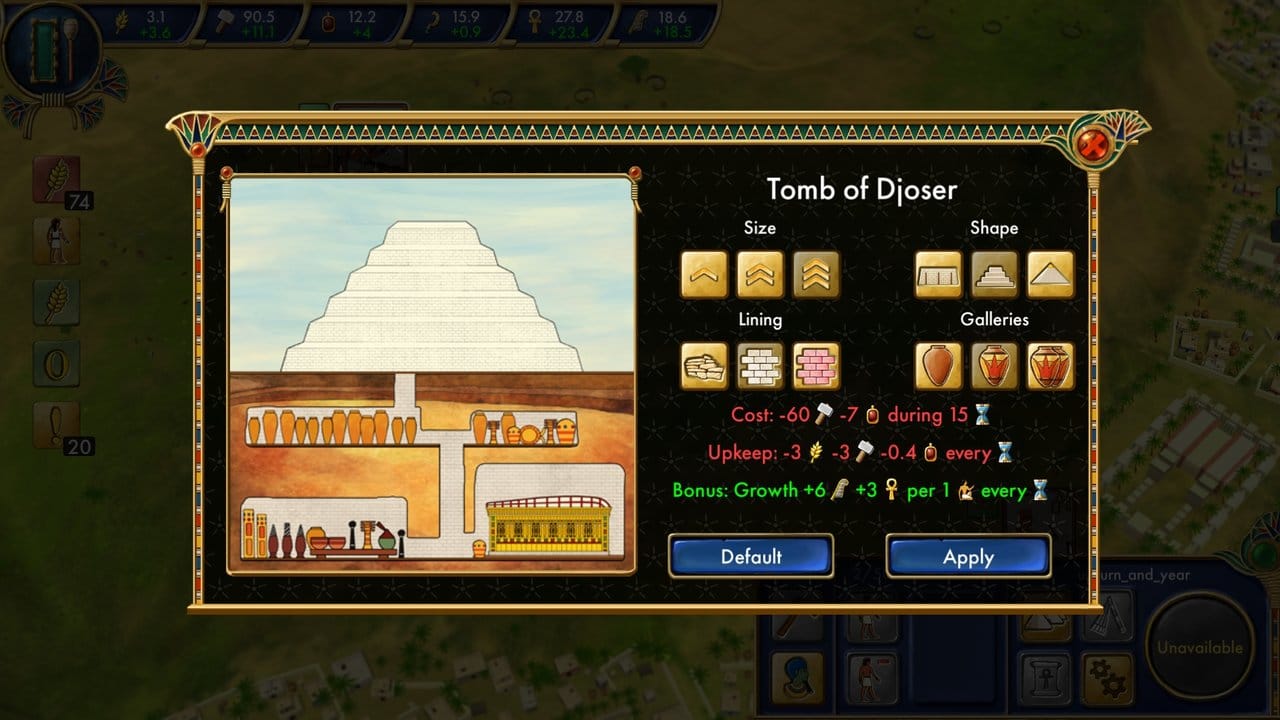 Als guter Oberägypter muss man sich natürlich auch Grabmale setzen. Als guter Oberägypter muss man sich natürlich auch Grabmale setzen.