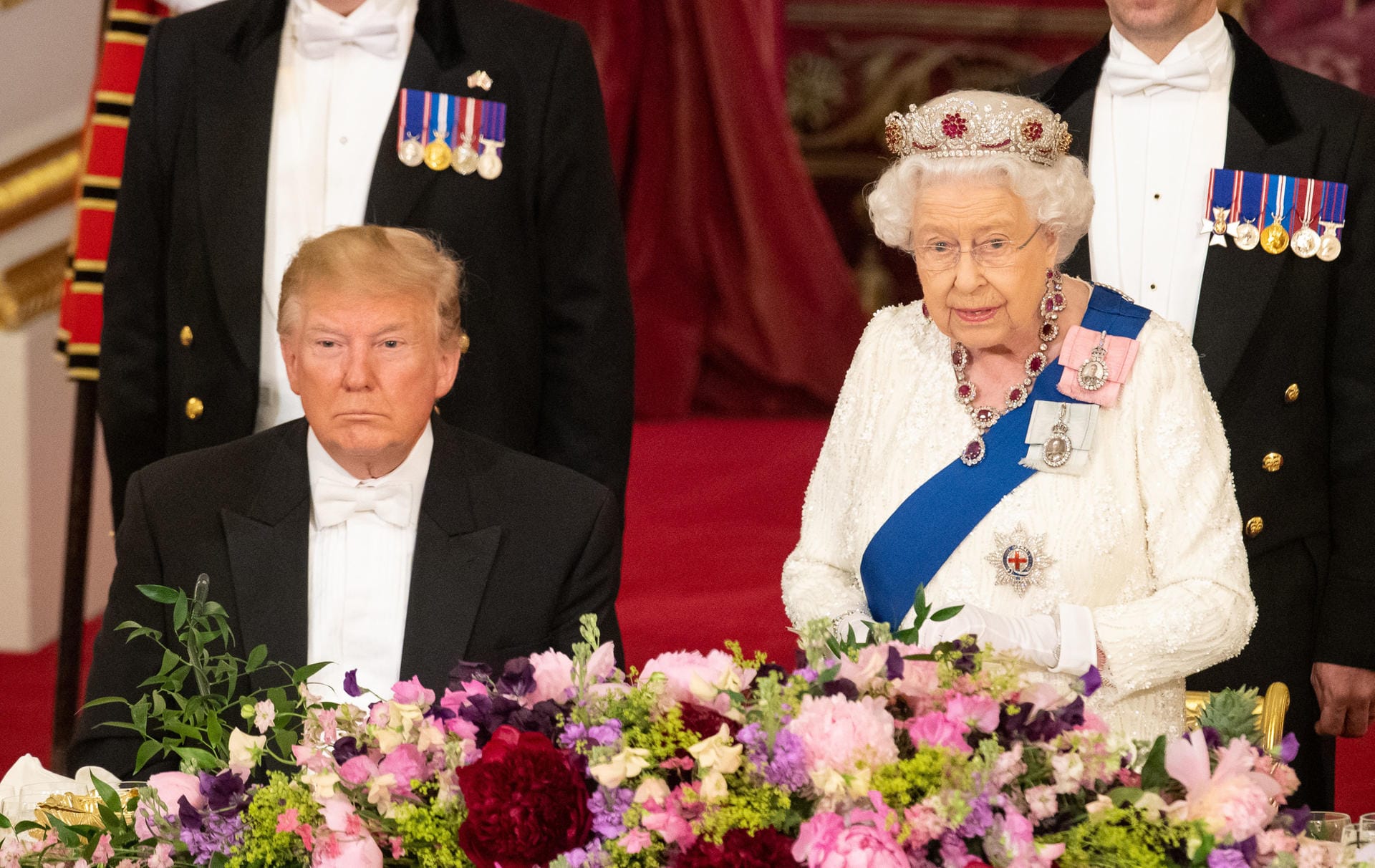 Beim Staatsbankett hielt die Queen eine Rede und fand recht klare Worte für die Politik von Donald Trump.