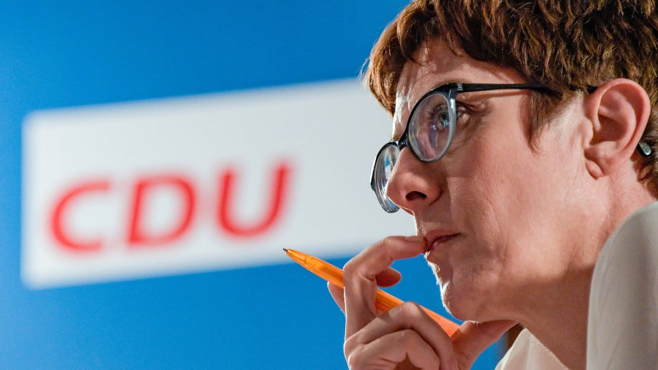 Will die Arbeit mit der SPD bis zum Ende der Legislaturperiode fortsetzen: CDU-Chefin Annegret Kramp-Karrenbauer.