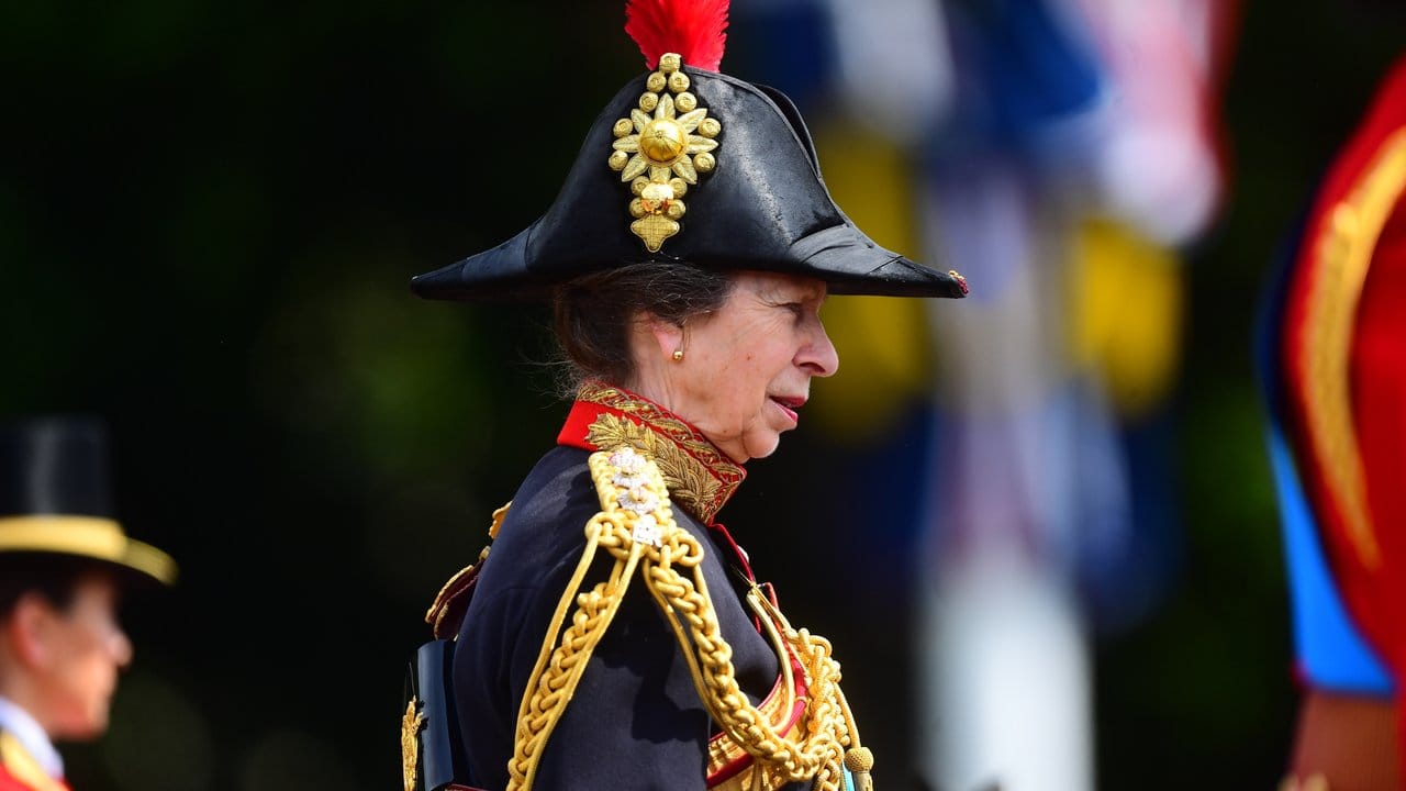 Prinzessin Anne hoch zu Ross. Prinzessin Anne hoch zu Ross.