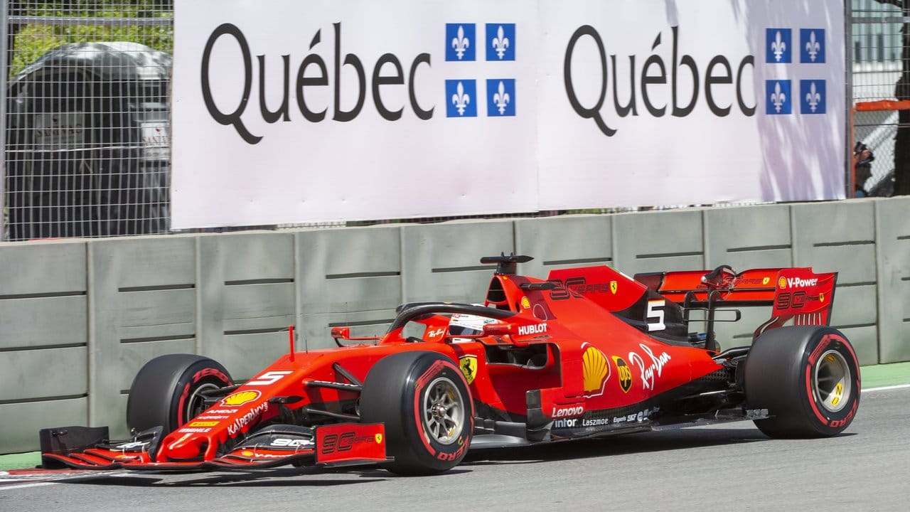 Sebastian Vettel holte sich die erste Pole Position der Saison.