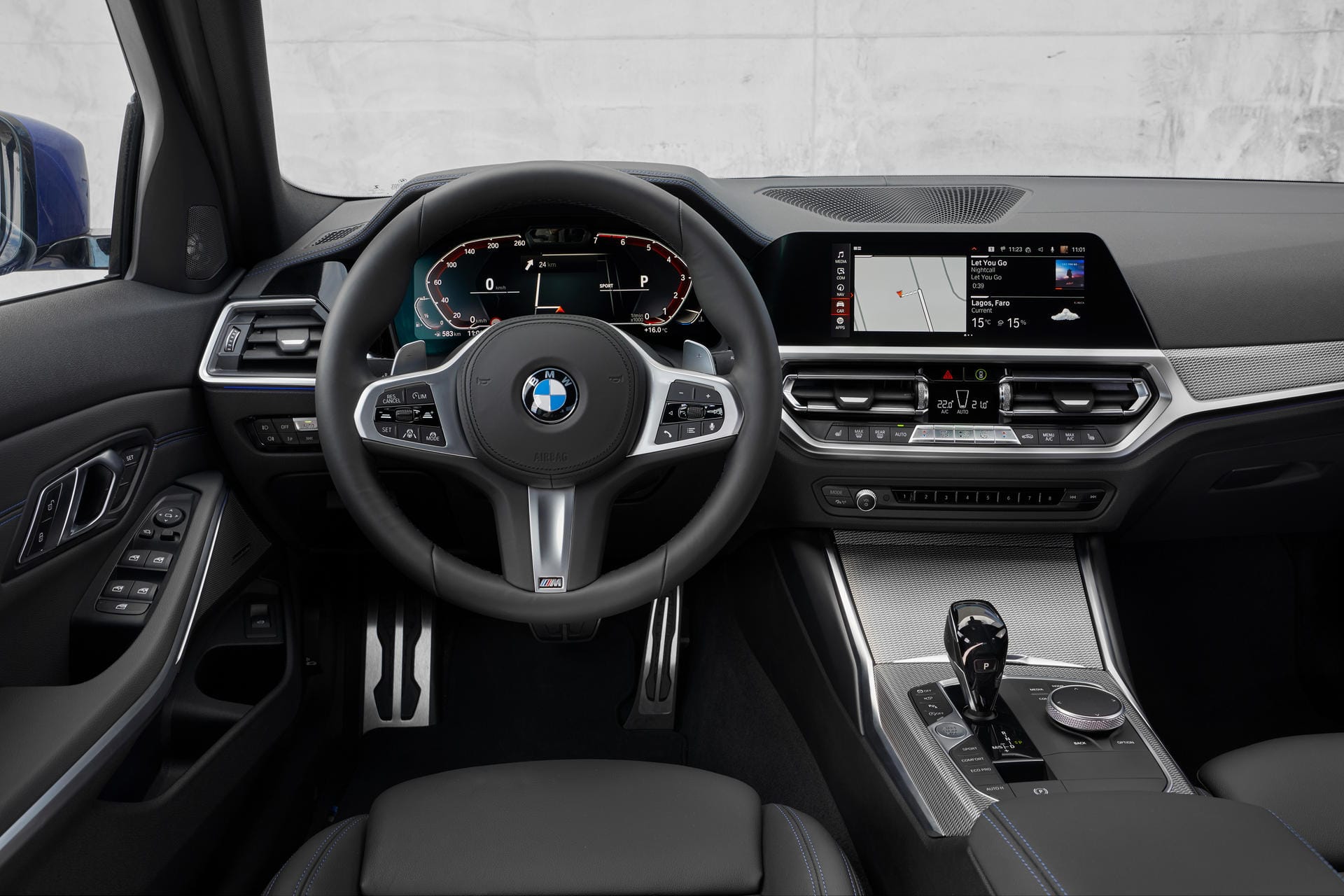 Cockpit: Das Interieur ist typisch BMW.