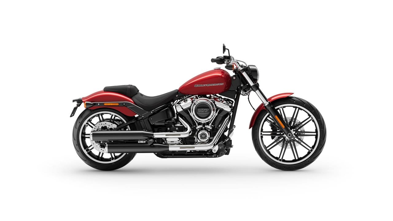 Moderne Chopper-Version: Harley-Davidson Breakout.