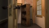 Der Durchgang zu einem geheimen Anbau im neu renovierten Anne-Frank-Haus in Amsterdam.