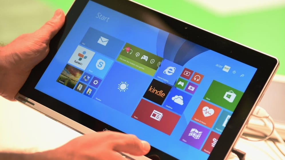 Bei 2-in-1-Geräten wie dem Aspire Switch 11 von Acer können Nutzer das Display abnehmen und als Tablet nutzen.