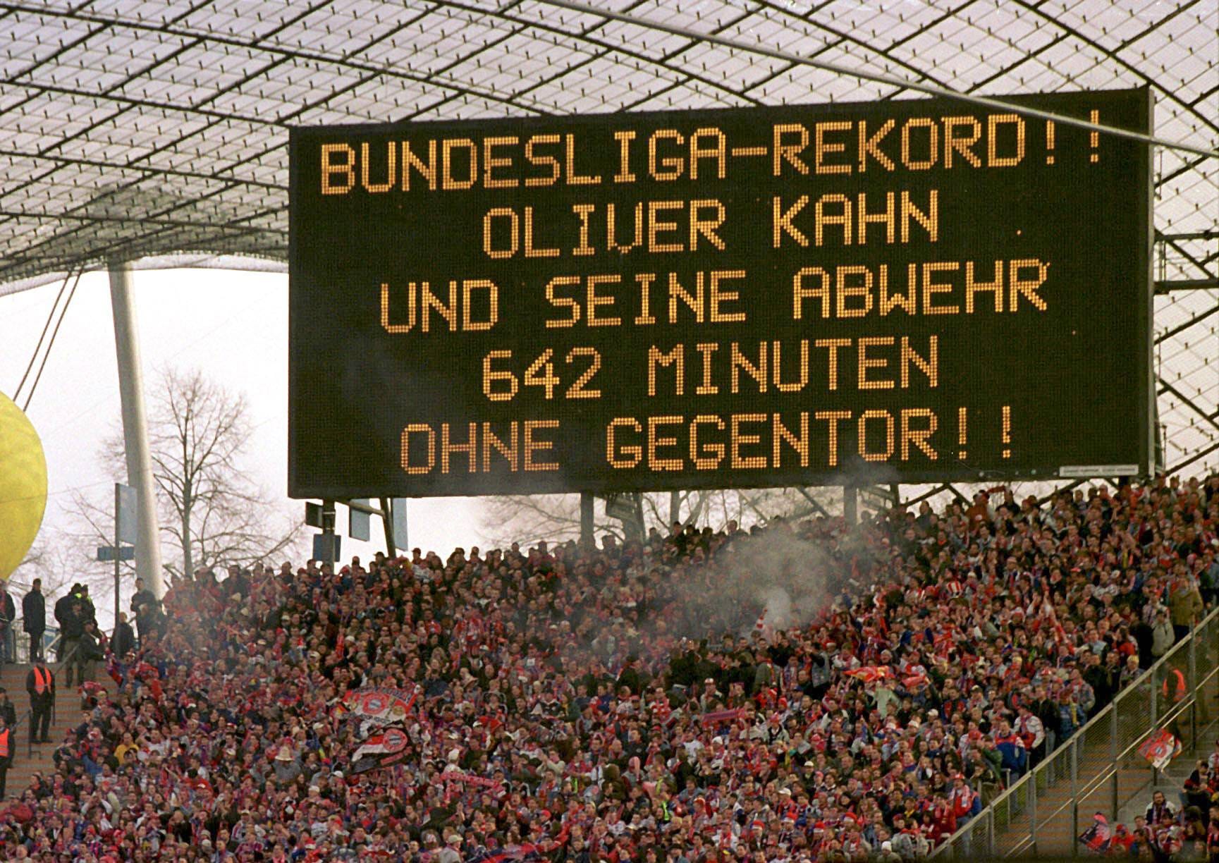 Bestmarken: Kahn galt über Jahre nicht nur als bester Torwart der Bundesliga, sondern auch als echter Weltklasse-Keeper.