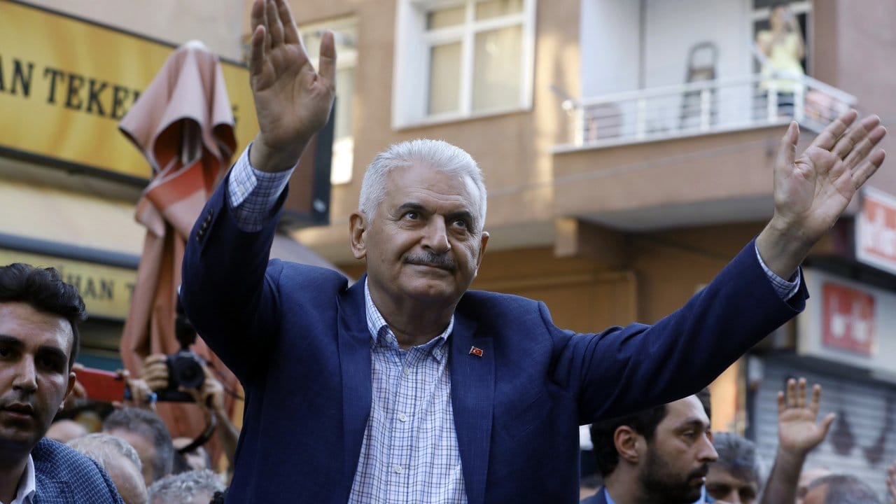 Binali Yildirim, Ex-Ministerpräsident und Bürgermeisterkandidat für Istanbul von der islamisch-konservativen Regierungspartei AKP.
