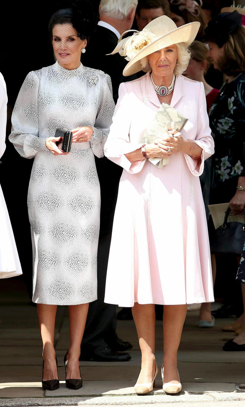 Die Königin von Spanien und die Herzogin von Cornwall: Letizia und Camilla waren auch unter den Gästen.