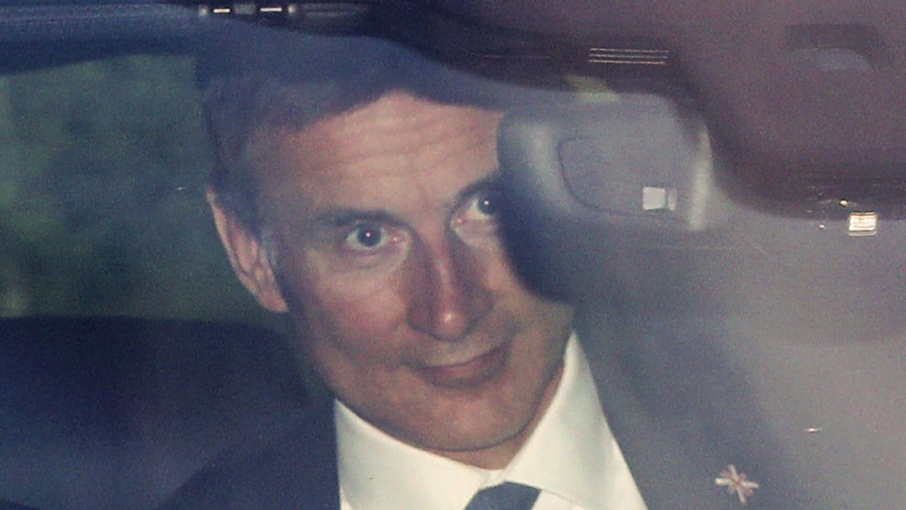 Außenminister Jeremy Hunt erhielt in der zweiten Abstimmungsrunde die zweitmeisten Stimmen, lag aber deutlich hinter Johnson.