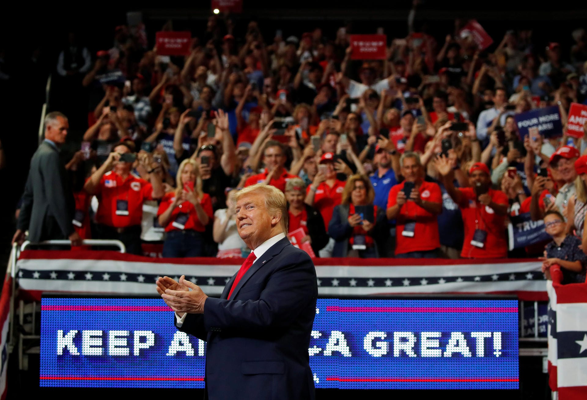 Trumps Wahlkampfmotto: "Keep America Great!"