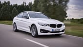 Weißer BMW fährt auf einer Landstraße: Die aktuelle Generation des BMW 3er Gran Turismo wird die letzte sein, ein Nachfolgemodell soll es nicht geben.