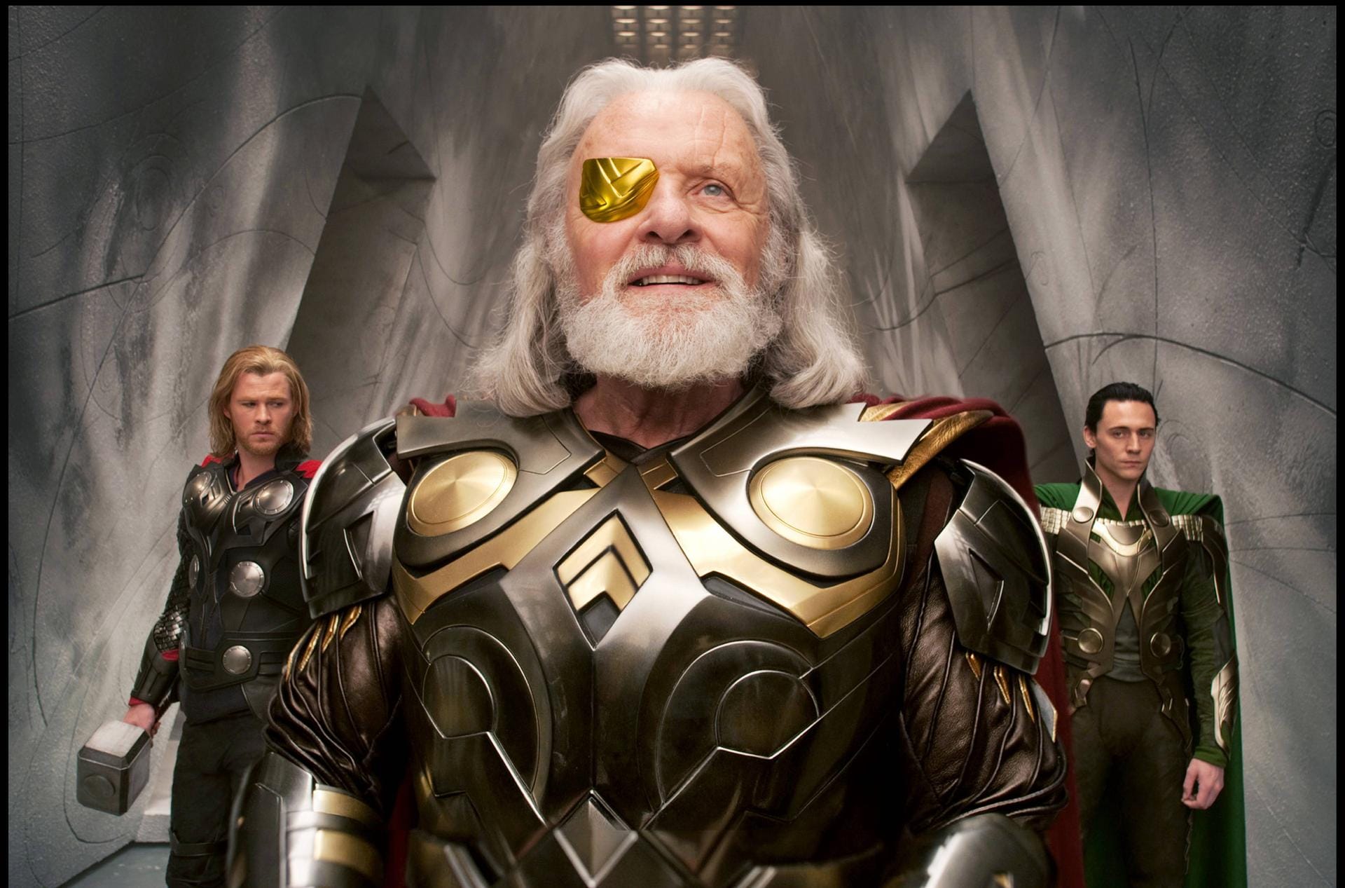 Die Superhelden Thor, Odin und Loki in der Marvel-Produktion 2011. Diese Namen stammen aus der germanischen Mythologie. Manche Eltern nutzen sie als Vornamen.