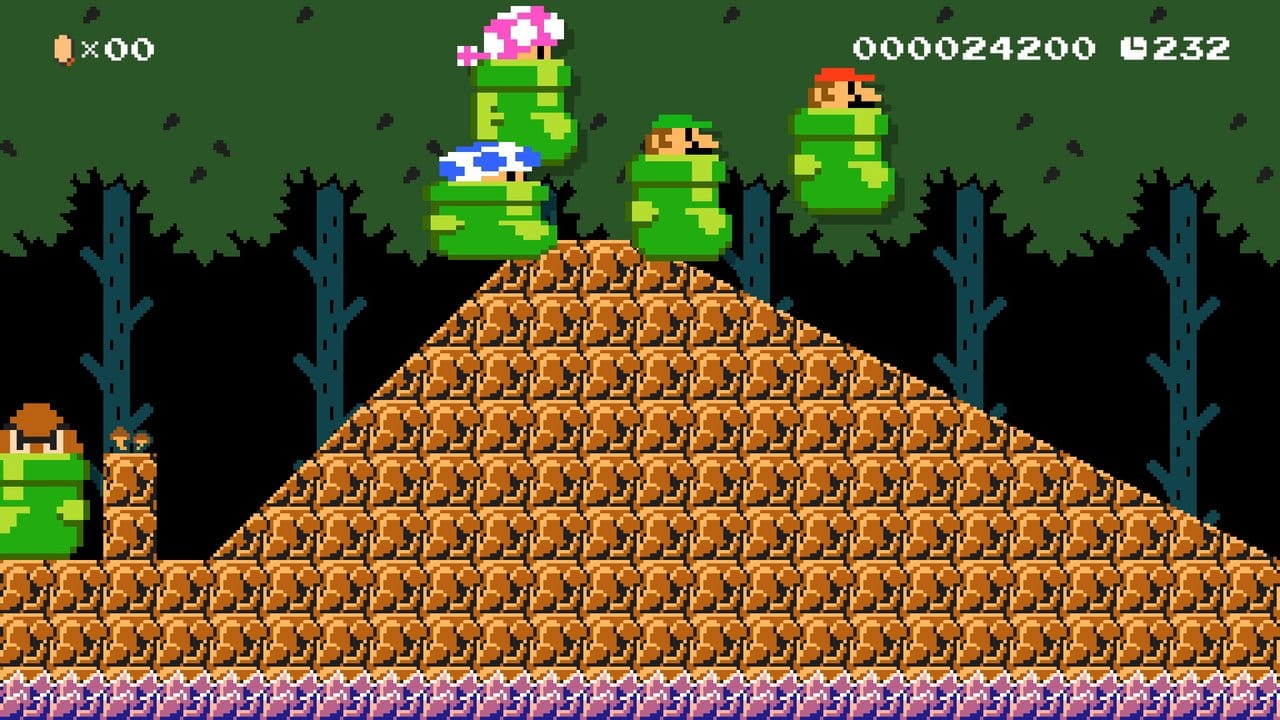 Spielweltenerschaffer können sich in "Super Mario Maker 2" aus den Levelbauteilen aller bisherigen Mario-Spiele bedienen.