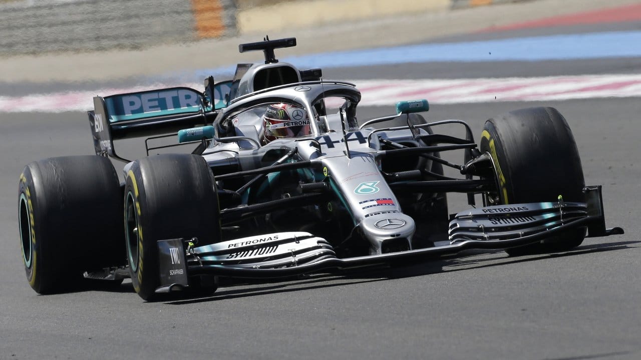 Schnellster beim ersten Training in Spielberg: Mercedes-Pilot Lewis Hamilton.