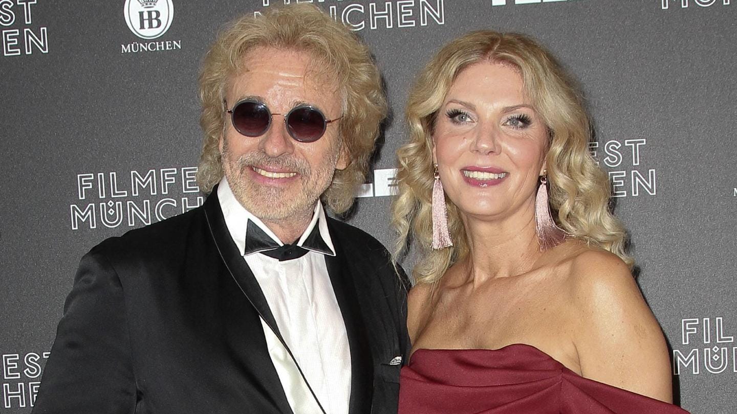 Zum Filmfest in München kam Thomas Gottschalk in Begleitung seiner Freundin Karina.