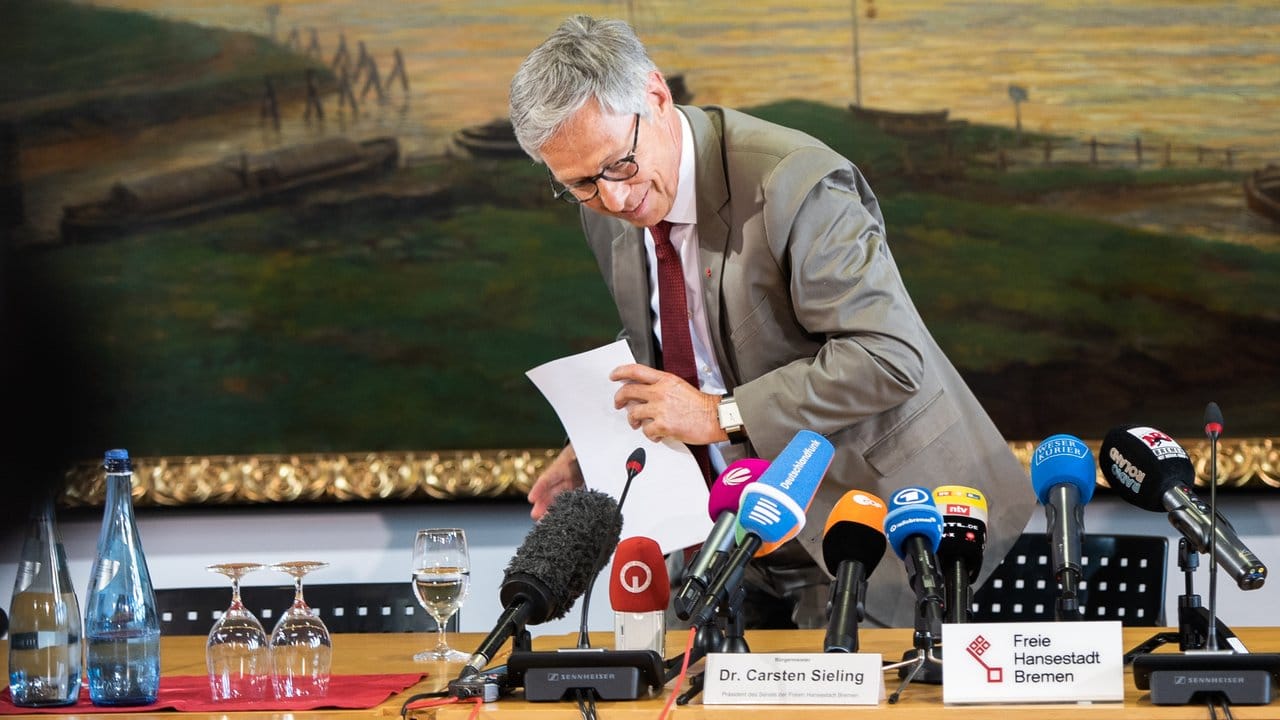 Er geht: Carsten Sieling (SPD) tritt als Bremer Bürgermeister zurück.
