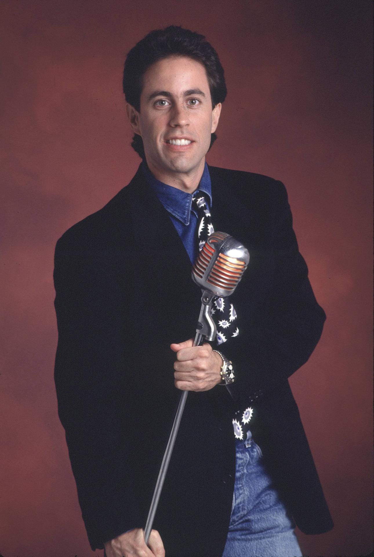 Jerry Seinfeld spielte Jerry Seinfeld, einen Stand-up-Komiker.
