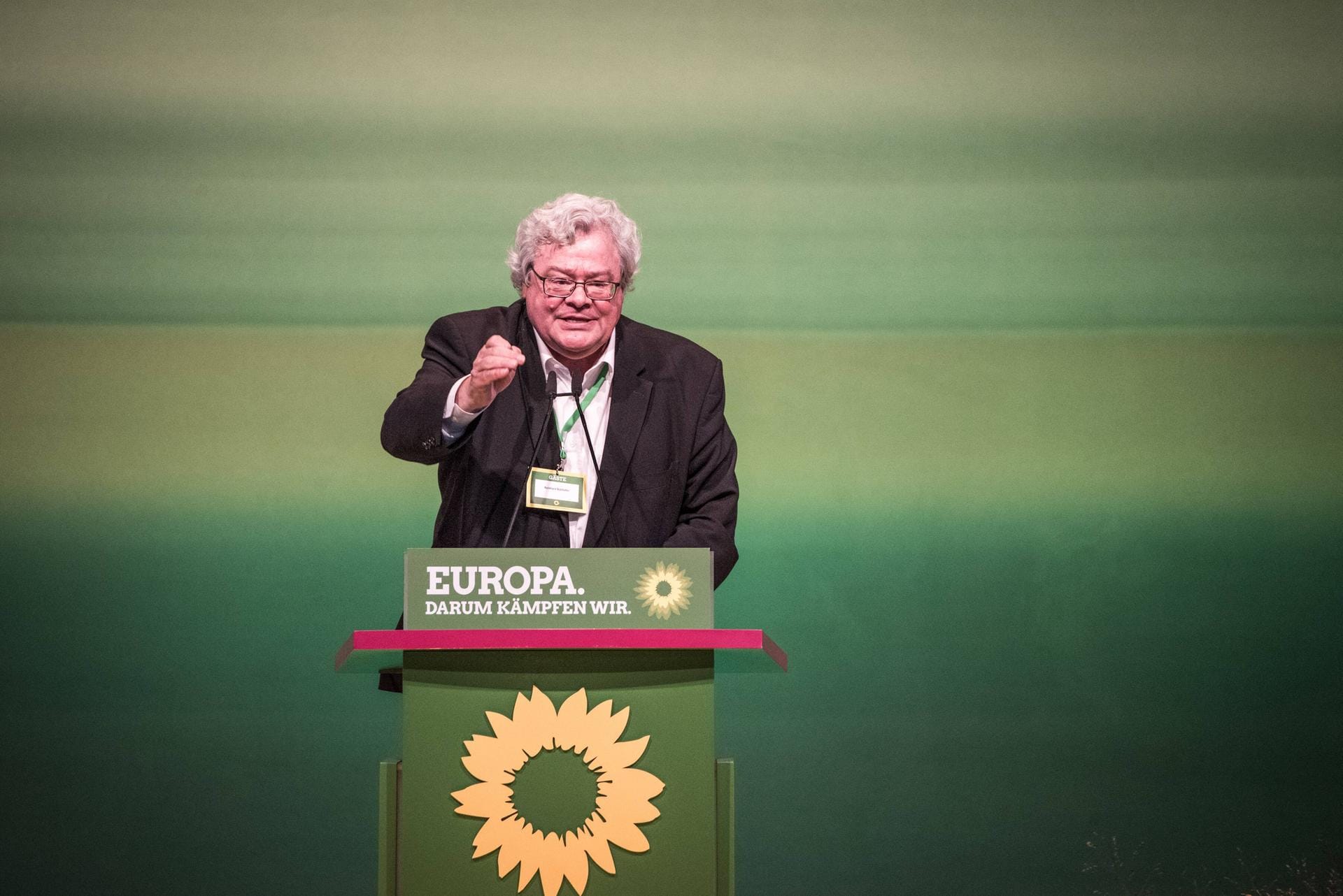Reinhard Bütikofer, Co-Vorsitzender Europäische Grüne Partei: "Das ist eine Zumutung."