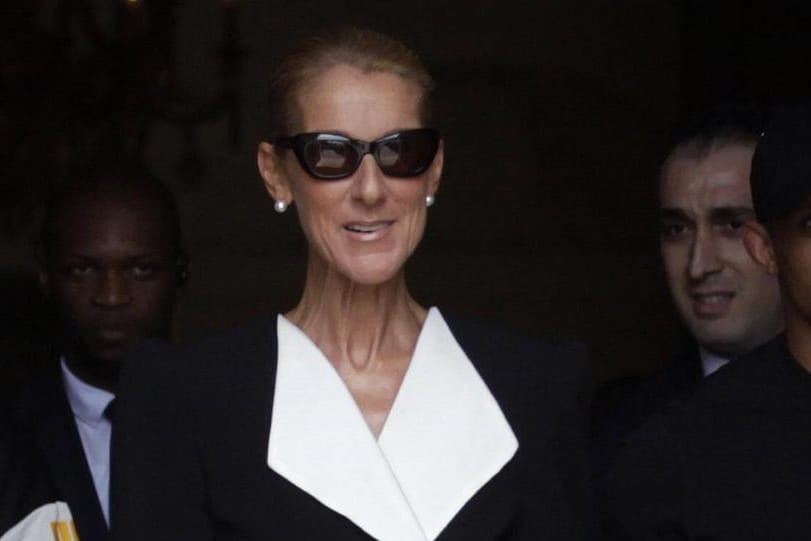 Der Tweety-Gedächtnis-Look: Mit dem gelben Tüllrock erinnerte Céline Dion an den animierten gelben Kanarienvogel.