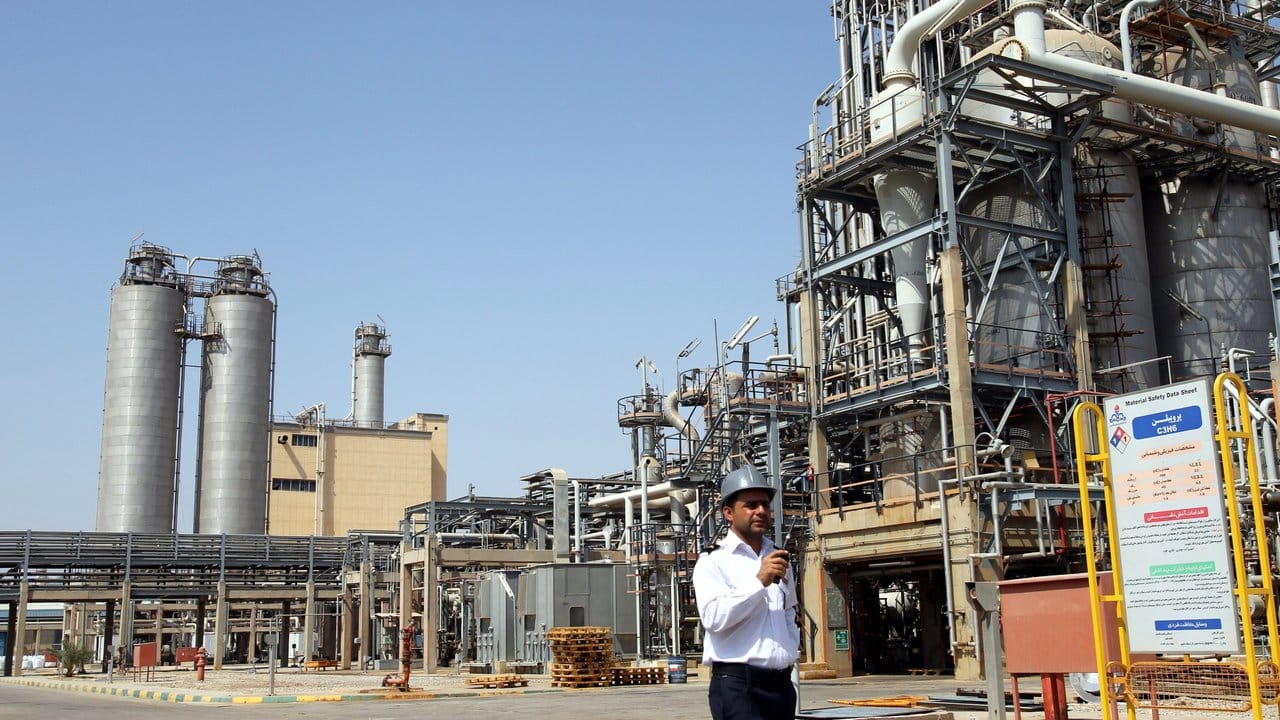 Der petrochemische Komplex Mahshahr in der iranischen Provinz Khuzestan: Die Golfkrise schürt Sorgen um die Weltwirtschaft - vor allem beim Thema Öl.