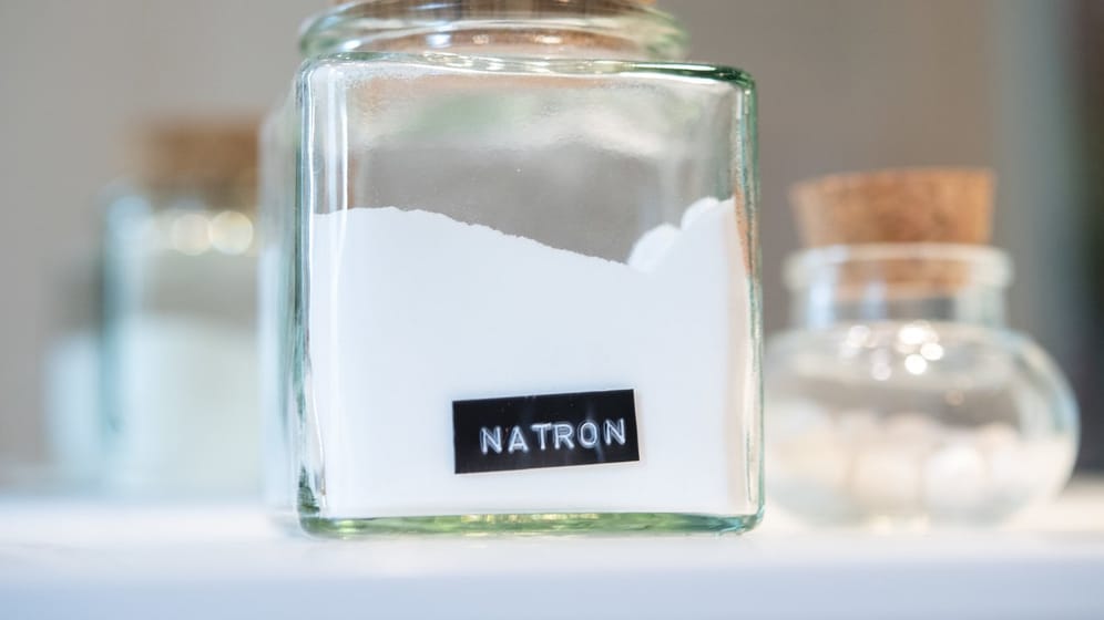 Natron: Natron gilt als klassischer Fettlöser.