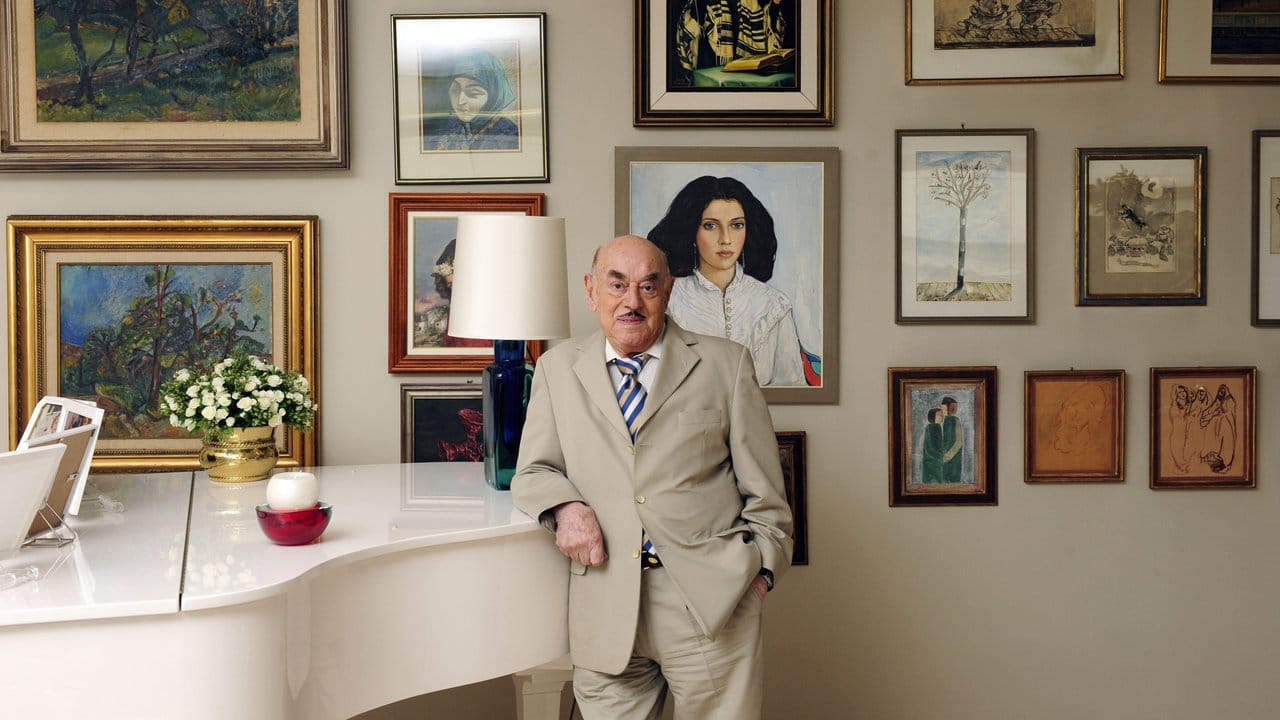 Artur "Atze" Brauner in seinem Wohnhaus. Artur "Atze" Brauner in seinem Wohnhaus.