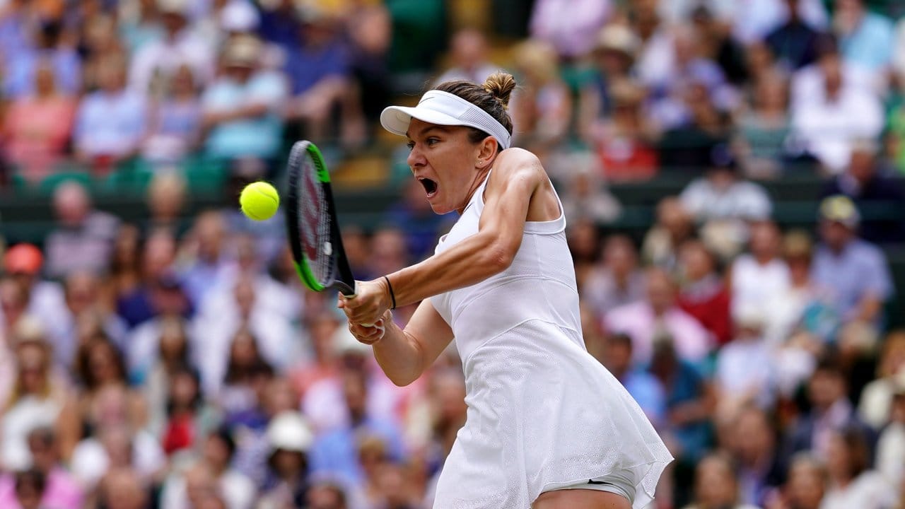 Simona Halep erreichte das Wimbledon-Halbfinale.