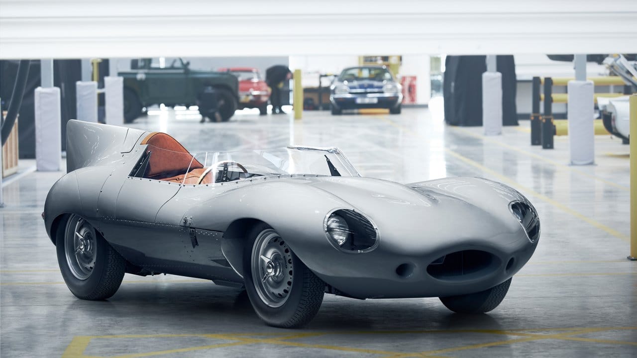 Rennwagen-Ikone reloaded: Jaguar baut eine Kleinauflage des D-Types ab Werk neu auf.