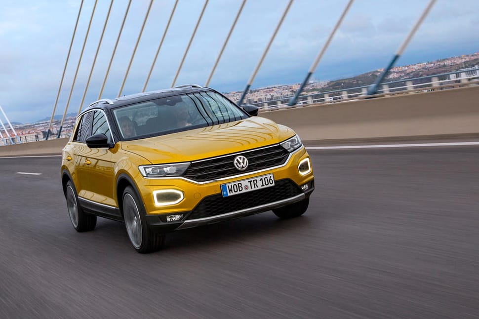 Platz 1 der SUV: VW T-Roc.