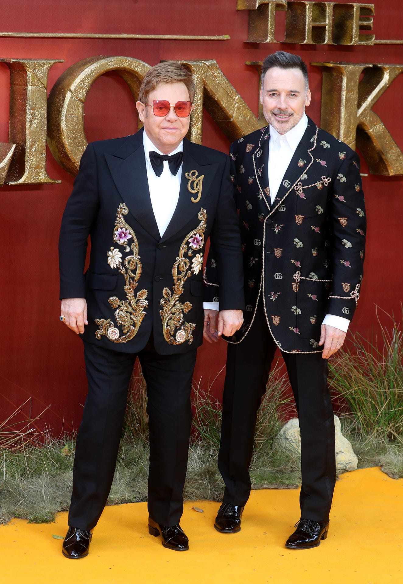 Sir Elton John und Ehemann David Furnish
