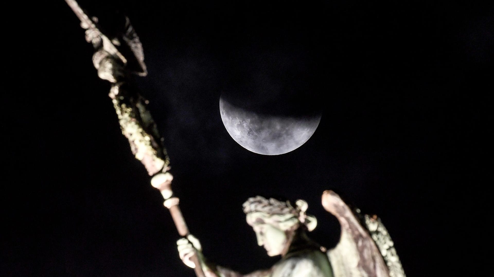 Eine Mondfinsternis kann es nur bei Vollmond geben.