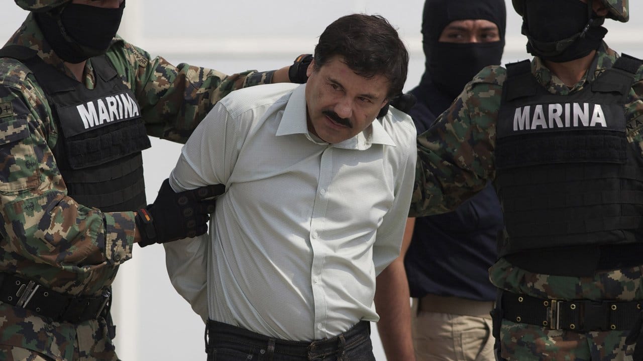Joaquin "El Chapo" Guzman war einer der mächtigsten und mörderischsten Drogenbarone Südamerikas. Joaquin "El Chapo" Guzman war einer der mächtigsten und mörderischsten Drogenbarone Südamerikas.