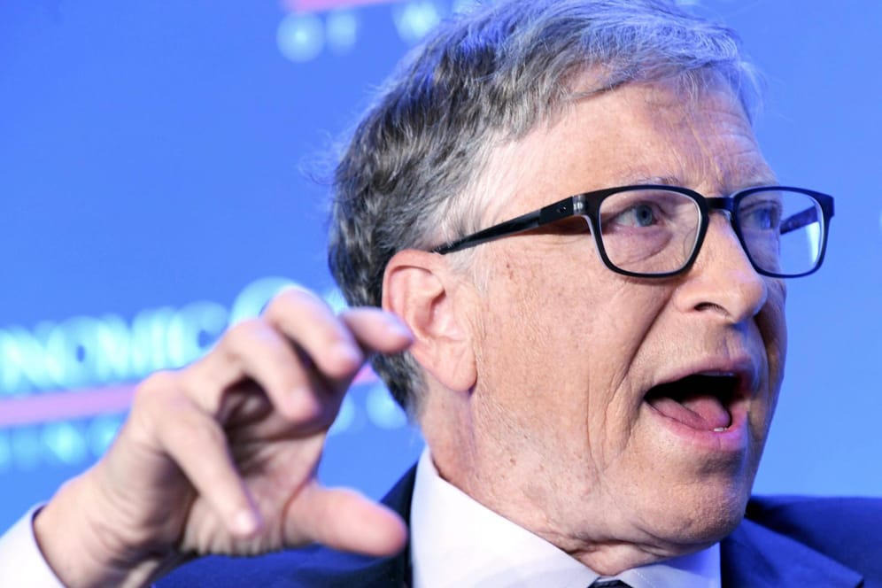 Bill Gates: Arnault hat mit seinem Vermögen den Microsoft-Gründer Bill Gates vom zweiten Platz der "Forbes"-Liste verdrängt.