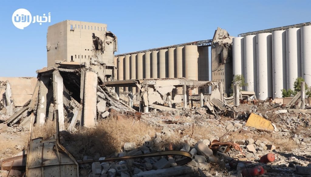 Gewaltige Herausforderungen: Zerstörungen in der Nähe des Bahnhofs von Rakka.